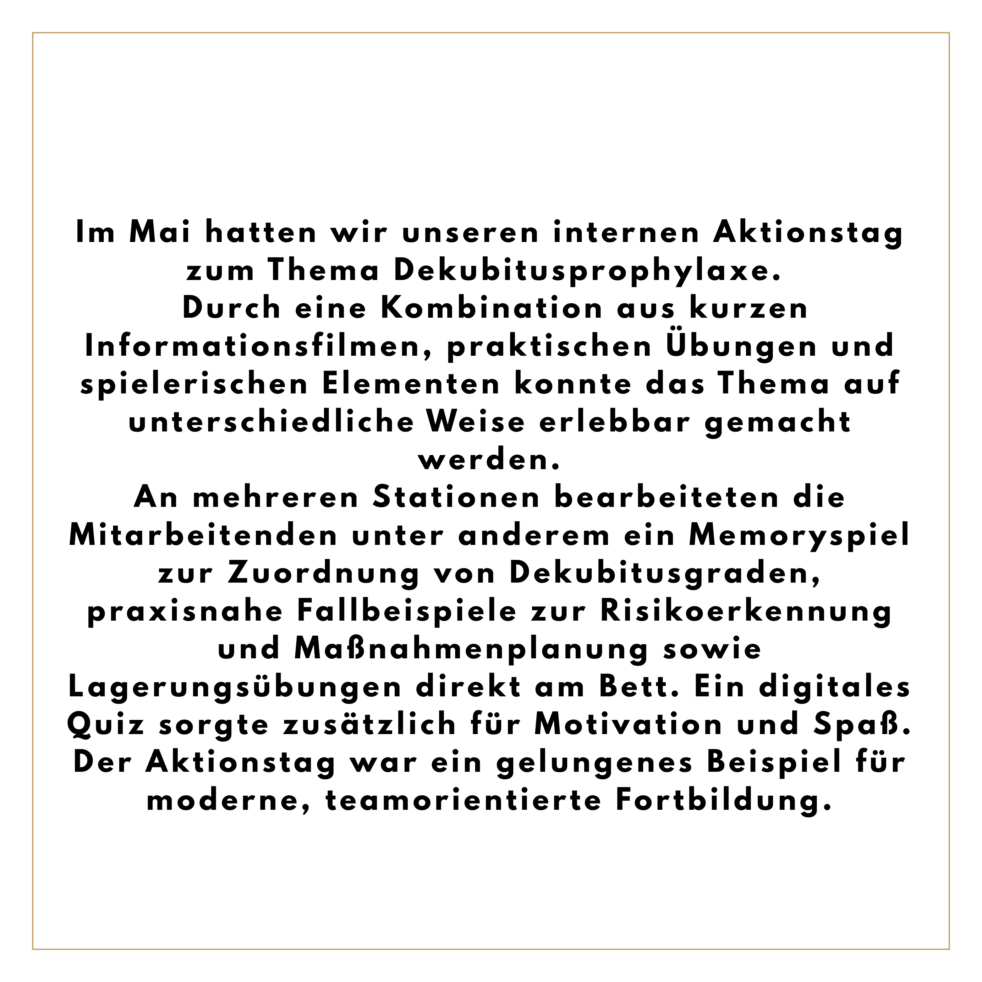 Aktionstag Text